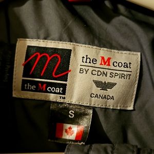 The M Coat Maternity Winter Coat size small grey